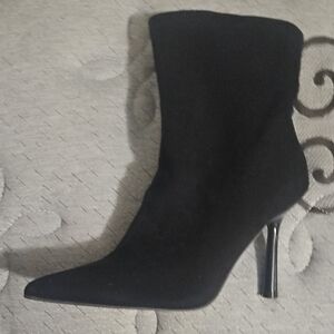 Forever 21 Black Heeled Boots